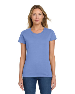 Gildan 5000L Purple-Women's Heavy Cotton; 100% Cotton T-Shirt Purple