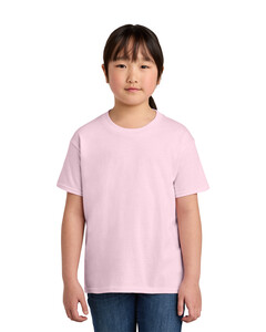 Gildan 64000B Pink-Youth Softstyle T-Shirt  Pink