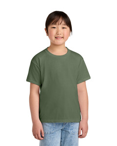 Gildan 64000BCVC Green-Youth Softstyle CVC T-Shirt Green