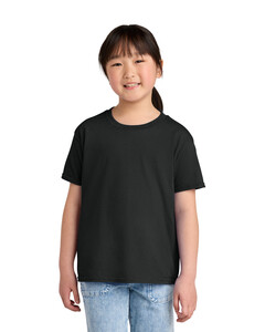 Gildan 64000BCVC Black-Youth Softstyle CVC T-Shirt Black