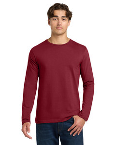 Gildan 64400 Red-Softstyle  Long Sleeve T-Shirt Red