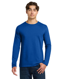 Gildan 64400 Blue-Softstyle  Long Sleeve T-Shirt Blue