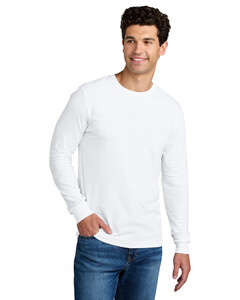 Softstyle CVC Long Sleeve T-Shirt White Gildan 64440CVC White