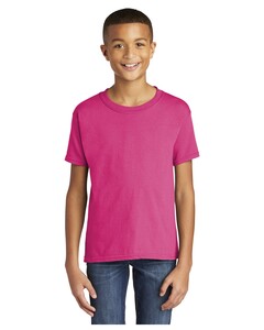 Youth Softstyle T-Shirt. Pink Gildan 64500B Pink