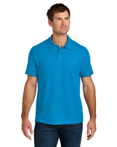 Gildan 64800 Blue-Green-Softstyle Pique Polo Shirt Blue-Green