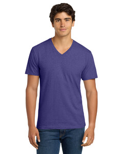 Gildan 64V00 Purple-Softstyle  V-Neck T-Shirt Purple
