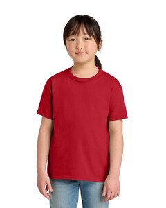 Gildan 65000B Red-Youth Softstyle Midweight T-Shirt Red