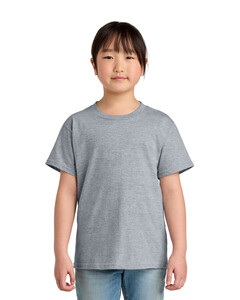Gildan 65000B Gray-Youth Softstyle Midweight T-Shirt Gray