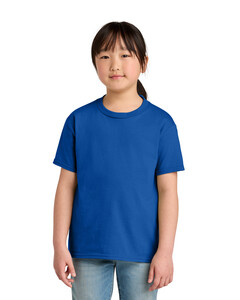 Gildan 65000B Blue-Youth Softstyle Midweight T-Shirt Blue
