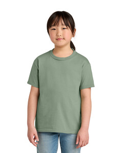 Gildan 65000B Green-Youth Softstyle Midweight T-Shirt Green