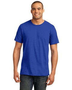 100% Ring Spun Cotton T-Shirt. Blue Gildan 980 Blue