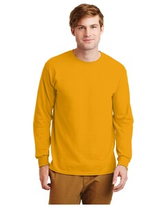 Long Sleeve T-Shirt 6.1 oz Ultra Cotton Yellow Gildan G2400 Yellow