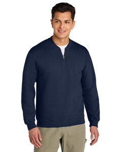 Gildan SF008 Navy-Softstyle Midweight Fleece 1/4-Zip Navy
