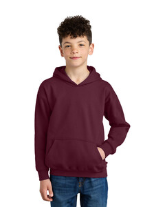 Gildan SF500B Maroon-Youth Softstyle Midweight Fleece Hoodie Maroon