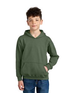 Gildan SF500B Green-Youth Softstyle Midweight Fleece Hoodie Green