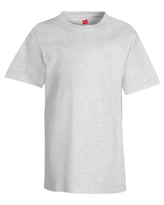Youth 100% Cotton T-Shirt Heather Hanes 5450 Heather