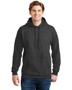Ultimate Cotton Pullover Hoodie Gray Hanes F170 Gray