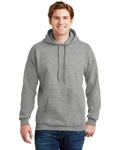 Ultimate Cotton Pullover Hoodie Gray Hanes F170 Gray