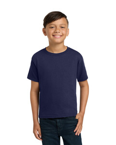 Jerzees 29B Navy-Youth Dri-Power  Active 50/50 Cotton/Poly T-Shirt Navy