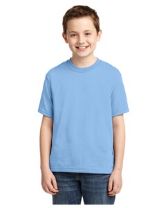 Jerzees 29B Blue-Youth Dri-Power  Active 50/50 Cotton/Poly T-Shirt Blue