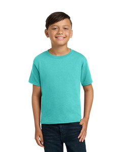 Jerzees 29B Blue-Youth Dri-Power  Active 50/50 Cotton/Poly T-Shirt Blue