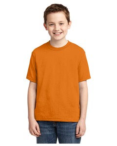 Jerzees 29B Orange-Youth Dri-Power  Active 50/50 Cotton/Poly T-Shirt Orange