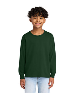 Jerzees 29BL Green-Youth Dri-Power 50/50 Cotton/Poly Long Sleeve Green