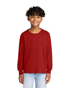 Jerzees 29BL Red-Youth Dri-Power 50/50 Cotton/Poly Long Sleeve Red