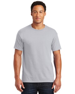 Dri-Power Active 50/50 Cotton/Poly T-Shirt Gray Jerzees 29M Gray