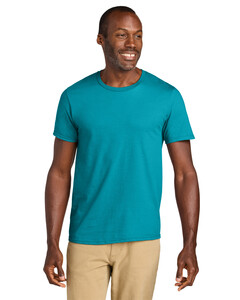 Unisex Cotton T-Shirt Blue-Green Jerzees 363M Blue-Green
