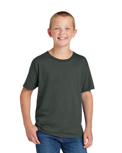 Classics Youth Cotton T-Shirt Gray Jerzees 363Y Gray