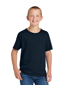 Classics Youth Cotton T-Shirt Navy Jerzees 363Y Navy