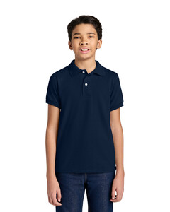 Jerzees 437B Navy-Youth Dri-Power Sport Shirt Navy