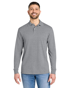 Jerzees 437LS Gray-Jerzees Dri-Power Long Sleeve Sport Shirt 437LS Gray