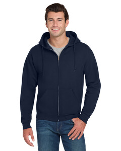 Jerzees 4999M Navy-Super Sweats Zip-Up Hoodie Navy