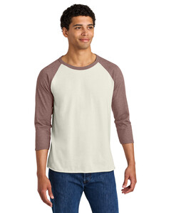 Jerzees 560R Maroon-Unisex Premium Blend Combed Ring Spun 3/4-Sleeve Raglan  Maroon