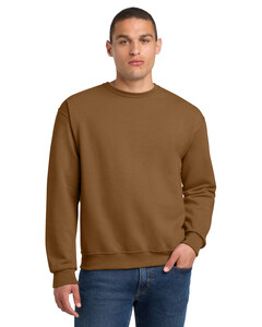 Jerzees 562M Brown-NuBlend  Crewneck Sweatshirt Brown