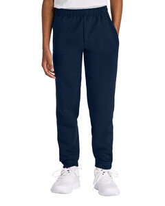 Jerzees 975B Navy-Youth NuBlend Jogger Sweatpant Navy