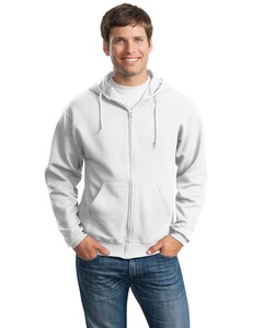 Jerzees 993M White-NuBlend  Zip-Up Hoodie White