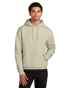 Jerzees H12M Natural-Jerzees Rugged Unisex Hooded Sweatshirt  Natural