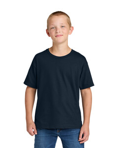 Ultimate Youth Ring Spun T-Shirt Navy Jerzees IC46B Navy
