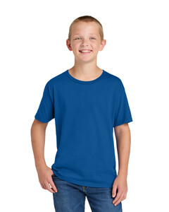 Ultimate Youth Ring Spun T-Shirt Blue Jerzees IC46B Blue