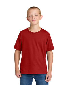 Ultimate Youth Ring Spun T-Shirt Red Jerzees IC46B Red