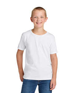 Ultimate Youth Ring Spun T-Shirt White Jerzees IC46B White