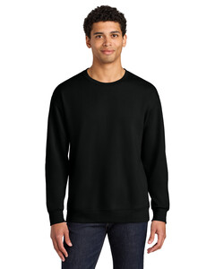 Jerzees IC48M Black-Ultimate Unisex CVC Ring Spun Crewneck Sweatshirt Black