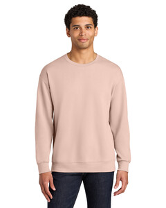 Jerzees IC48M Pink-Ultimate Unisex CVC Ring Spun Crewneck Sweatshirt Pink