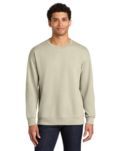 Jerzees IC48M Natural-Ultimate Unisex CVC Ring Spun Crewneck Sweatshirt Natural