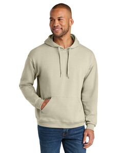 Jerzees IC49M Natural-Ultimate Unisex CVC Ring Spun Hoodie Natural