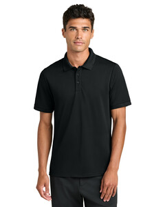 Mercer+Mettle MM1030 Black-Everyday Performance Polo Black