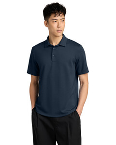Mercer+Mettle MM1040 Navy-Lite Spacer Polo Navy
